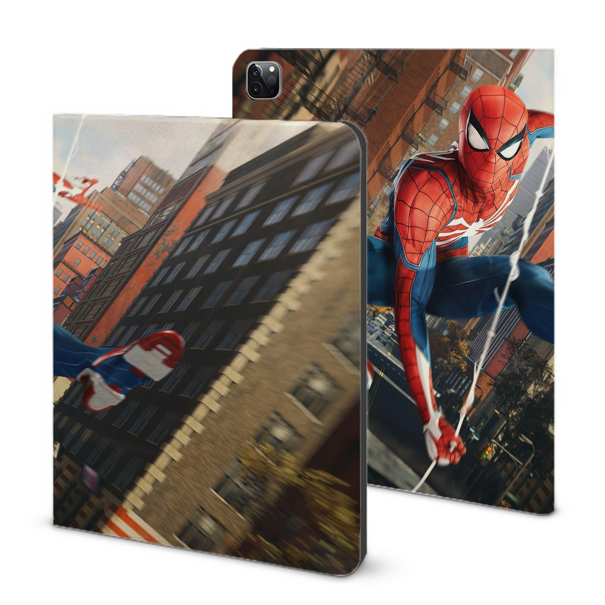 （画像用） アベンジャーズ The Avengers IPad ケース ブック型 PUレザー TPU 耐衝撃 軽量 薄型 ペン収納なし 全面保護 IPad 各モデル対応